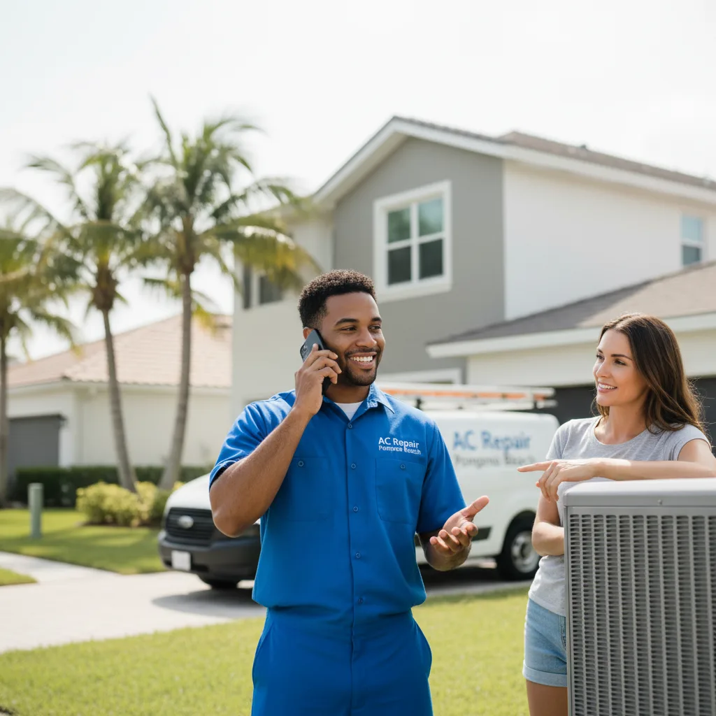 AC Repair Pompano Beach customer support in Summersville